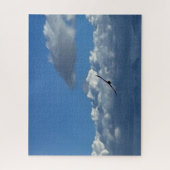 雲の下の飛行 ジグソーパズル (縦)