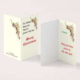 雲の中から天使が現れる穏やかな水色Holida