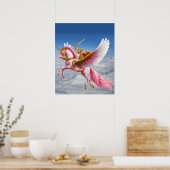 雲の中で彼女はラと一番早く舞っていた ポスター (キッチン)