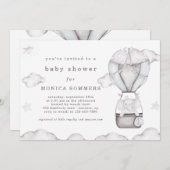 雲の中で 招待状 (正面/裏面)