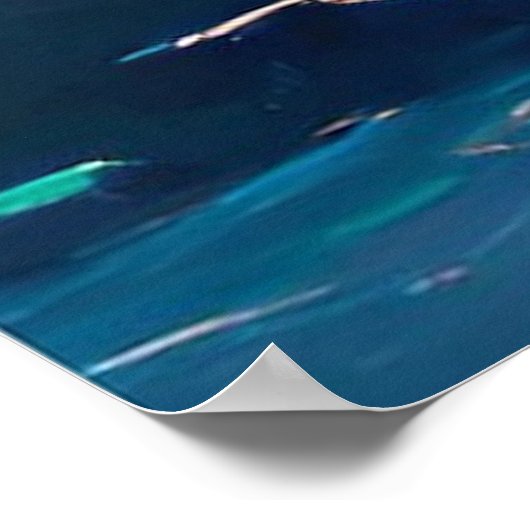 雲の中にもう一つの土地 ポスター (角)