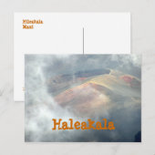 『雲の中にハレアカラ』ポストカード ポストカード (正面/裏面)