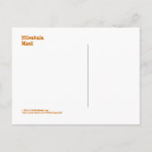 『雲の中にハレアカラ』ポストカード ポストカード (裏面)