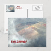 「雲の中にヘレアカラがいる」 ポストカード (正面/裏面)