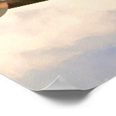 雲の中に火を放つ ポスター (角)