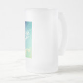 雲の中のさざめき フロストグラスビールジョッキ (正面右)