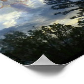 雲の中のイエス ポスター (角)