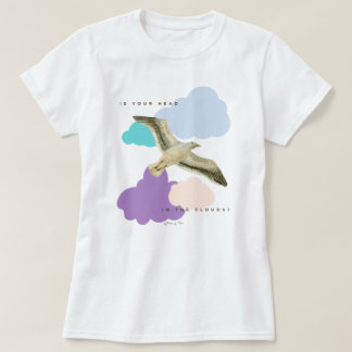 雲の中のカモメ Tシャツ