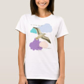 雲の中のカモメ Tシャツ (正面)