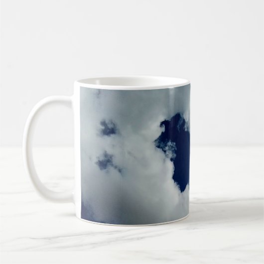 雲の中のカーブ コーヒーマグカップ (左)