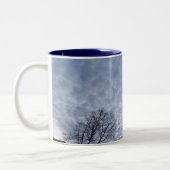 雲の中のコーヒー ツートーンマグカップ (左)