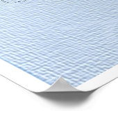 雲の中のジェット機 ポスター (角)