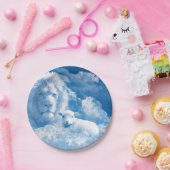 雲の中のライオンとラム ペーパープレート (パーティー)