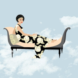 雲の中のレイチェア トートバッグ