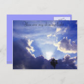 雲の中の光_ ポストカード (正面/裏面)