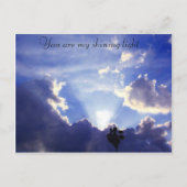 雲の中の光_ ポストカード (正面)