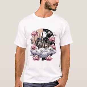 『雲の中の城 – 蓮の夢』 Tシャツ