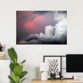 雲の中の多くのもの ポスター (ホームオフィス)