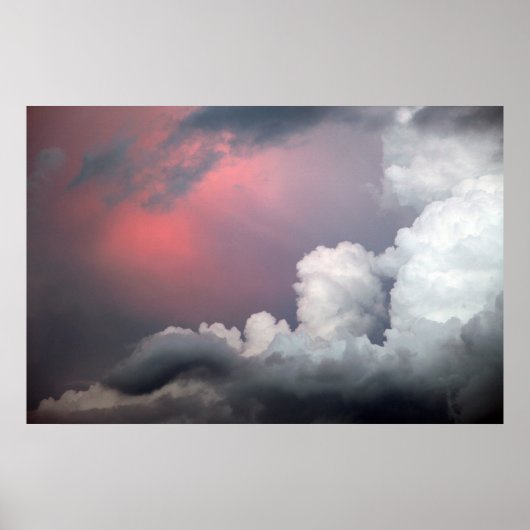 雲の中の多くのもの ポスター (正面)