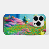 雲の中の夢の国 iPhoneケース (裏面横)