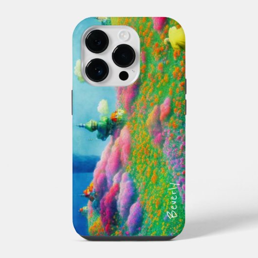 雲の中の夢の国 iPhoneケース (裏面)