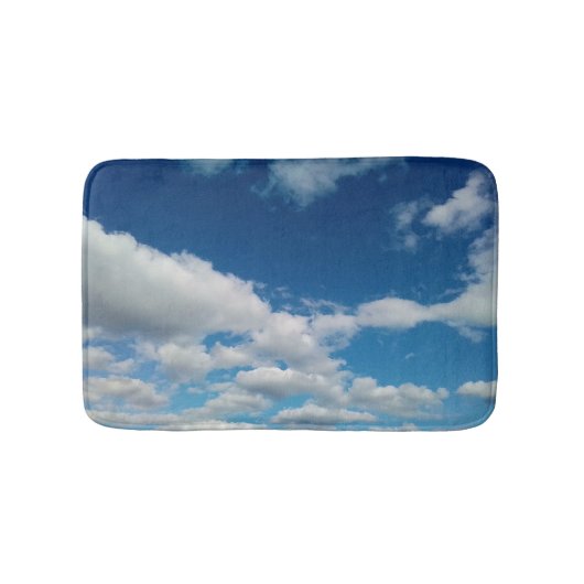 雲の中の層 バスマット (正面)