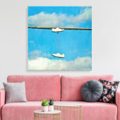 雲の中の散歩 キャンバスプリント (インサイチュ (リビング))
