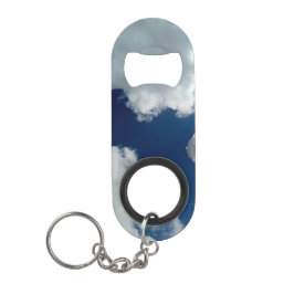 雲の中の曲線 キーホルダー栓抜き