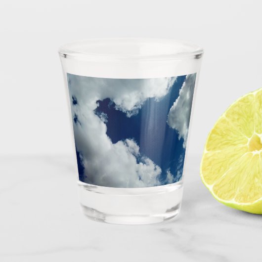 雲の中の曲線 ショットグラス (正面)