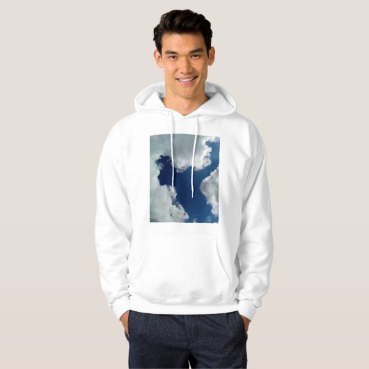 雲の中の曲線 パーカ (正面フル)