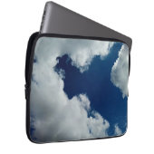 雲の中の曲線 ラップトップスリーブ (正面右)