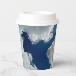 雲の中の曲線 紙コップ