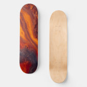 雲の中の流れ スケートボード (正面)