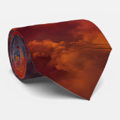 雲の中の流れ ネクタイ (ロール)