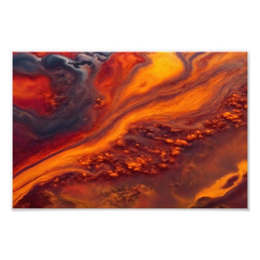 雲の中の流れ フォトプリント            (正面)