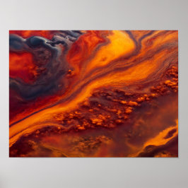 雲の中の流れ ポスター