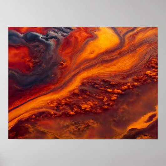 雲の中の流れ ポスター (正面)