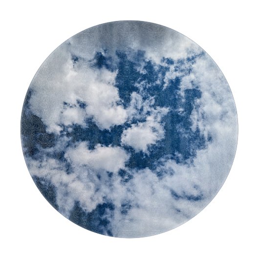 雲の中の渦巻き カッティングボード (正面)