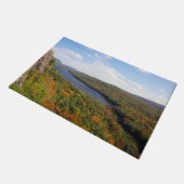 雲の中の湖ラグ ドアマット (アングル)