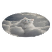 雲の中の猫 カッティングボード (角)