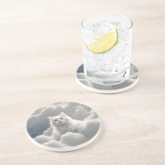 雲の中の猫 コースター (側面)