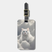 雲の中の猫 ラゲッジタグ (正面縦)
