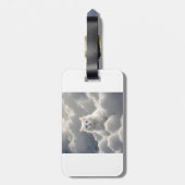 雲の中の猫 ラゲッジタグ (裏面縦)