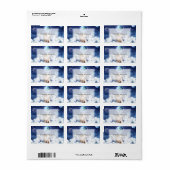 雲の中の猫 ラベル (フルシート)