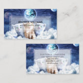 雲の中の猫 名刺 (正面/裏面)