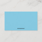 雲の中の編集可能クロス教会のリーダー 名刺 (裏面)