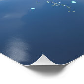 雲の中の美しいアクエリアスの妖精 ポスター (コーナー)