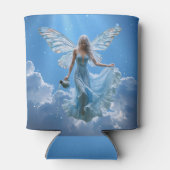 雲の中の美しいアクエリアスの妖精 缶クーラー (裏面)