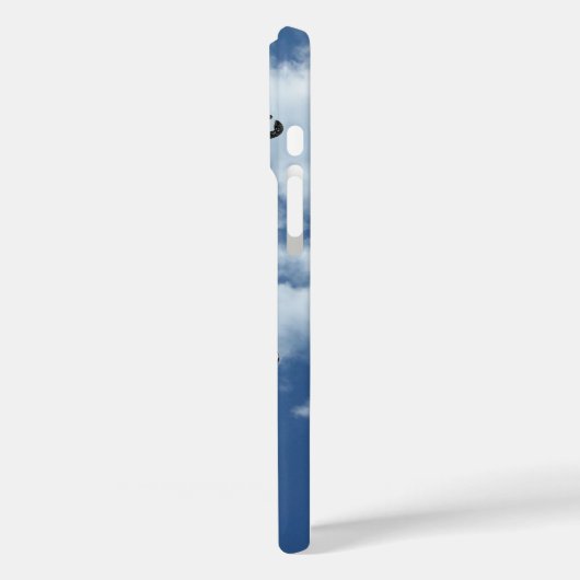 雲の中の翼を持つ水銀 Case-Mate iPhoneケース (裏面 / 左)