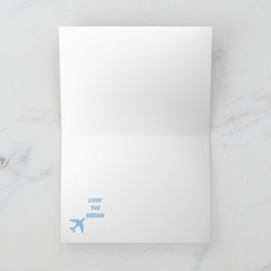 雲の中の翼 カード (内部)